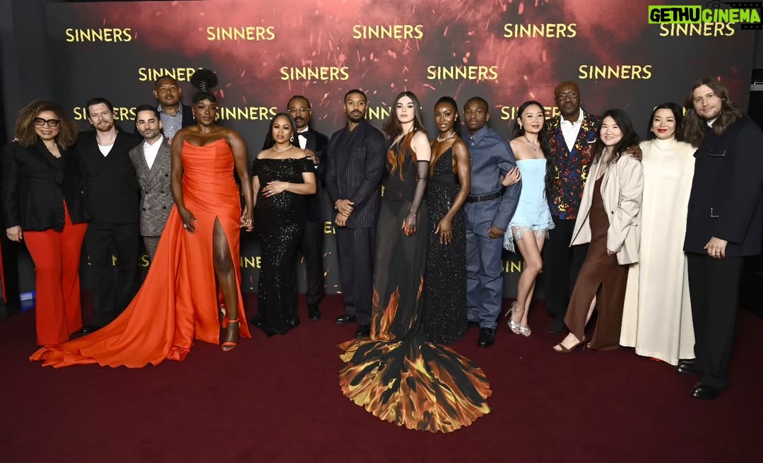 Wunmi Mosaku - 58.4K Likes - Giving thanks! Happy opening to the most incredible cast and crew of @sinnersmovie! In this moment I have deep gratitude for all the unanswered prayers, all the no's, all the heartache for bringing me to this script, to these beautiful people and to Annie who continues to be such a source of inspiration and power for me. The LOVE is real, the VISION is vivid, the TIME is now! Aį¹£e! #RyanCoogler has written a love letter to the blues, to cinema, to us!
#SinnersMovie out now in @imax !