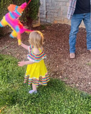 Wynonna Judd Instagram - Had a 🪅 THREE-ESTA 🪅 for our girl’s 3rd birthday! We love a good theme around here. 🌵🌮🎉