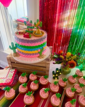Wynonna Judd Instagram - Had a 🪅 THREE-ESTA 🪅 for our girl’s 3rd birthday! We love a good theme around here. 🌵🌮🎉
