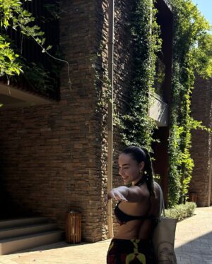 Xhensila Myrtezaj Instagram - Vacation mood…🧘🏻‍♀️🫶🏼