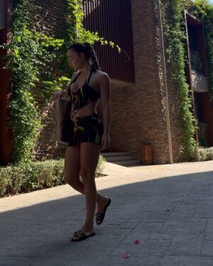 Xhensila Myrtezaj Instagram - Vacation mood…🧘🏻‍♀️🫶🏼