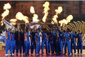 Yastika Bhatia Instagram - Blessed to be part of this group💙😇
@mumbaiindians 🏆