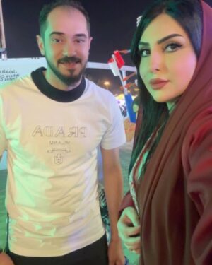 Zainab Al Askari Instagram - شكرا للأخ رضا على حفاوة الاستقبال ونلقاكم دايما في المناسبات اللي تفرح الكبير والصغير في منتزه عذاري 🌺🌺🌺