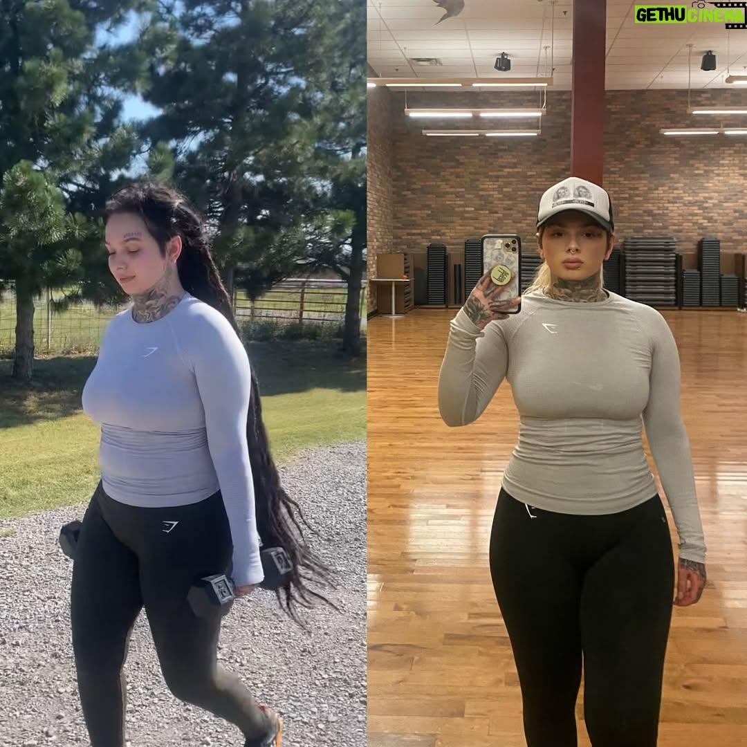 Zhavia - 83.3K Likes - 6 Months ago Vs. Now 🔥🔥💪🏼I decided to start a journey to become the strongest and healthiest version of me. My whole adulthood I never made how I felt physically a priority, from being underweight to gaining weight, it was time that I showed up for myself ! I take everything else very serious when it comes to my career so why not my body ? The thing that decides how long I get to do what I love and how I feel when I do it. I’m proud of the changes I’ve made thus far. The biggest challenge I’ve had is changing my mentality. There’s a lot of ideas we carry from our teenage years into adulthood that we have to release to make space for new ways of thinking and possibilities. Looking forward to doing another update in a few more months