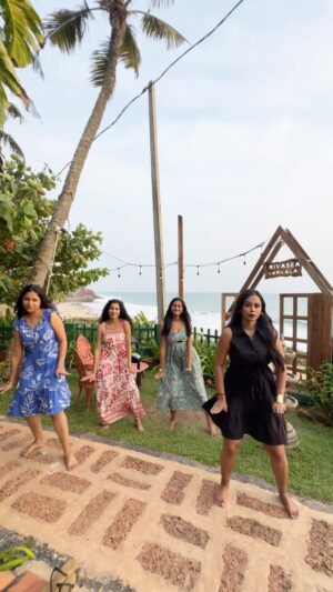 abinayaa ravichander Instagram - Paradise found! Sun, sea, and serenity at Privasea, Varkala. ☀️🌊 
.
.
.
#reels #reelsvideo #reelsinstagram #reelitfeelit #reelkarofeelkaro #reelsindia #reelsofinstagram
#instagram #instagood #instadaily #trendingreels #trendingsongs #trend #dance #dancereels #varkala #varkalabeach #privaseavilla