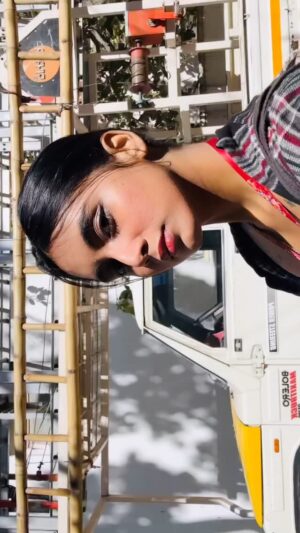 kavyyaa Instagram - poriki mode on 😤🎀🤍