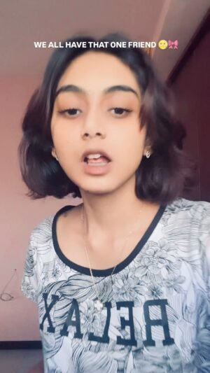 kavyyaa Instagram - bro is living lover movie irl 😋🥰 ( dont miss the end )

#fyp #feedfeed #relatable  #tamil #tamilaesthetic #shorthair #rant