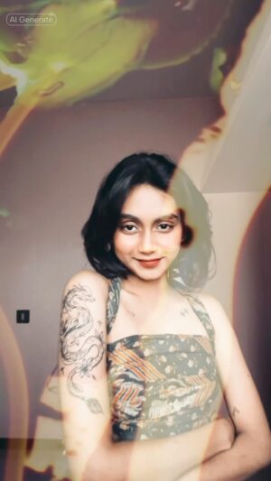 kavyyaa Instagram - in my nijamelam marandhupochu era 😋✋🏽🎀