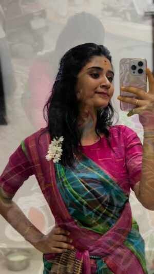reshma reshu Instagram - Happyyy pongal makkkaleyy❤️ @reshma_reshu_22  #pongal