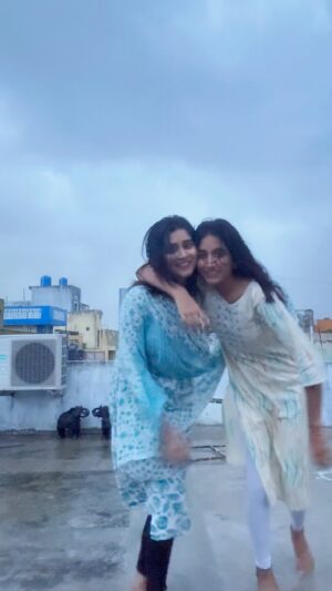 reshma reshu Instagram - ❤️🌊
@reshma_reshu_22 
#fengalcyclone