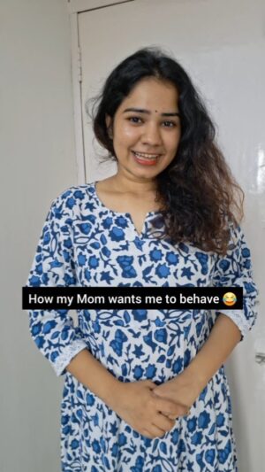 srimathi chimu Instagram - Send this to ur Mom🤣