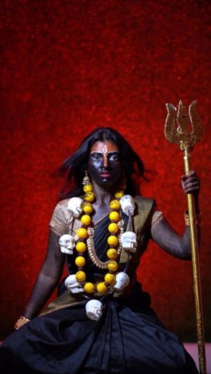swetha kumar Instagram - *Unleashing the fire within”🔥🔱 . 

“OM KALI JAI KALI” Now streaming on Namma #JioHotstar , Marakkama ellarum paarunga ! 🥳🙌

#BeingKali #Kali #Dance #Makeup #Task #Trending #JioHotstar #Streaming #NewSeries #GoddessKali #TamilMakeup #FirstTimeAsKali #Shiva #Script #SpiritualTransformation #MadrasDigitalMedia #HotstarSpecials #OmKaliJaiKali #jiohotstar
