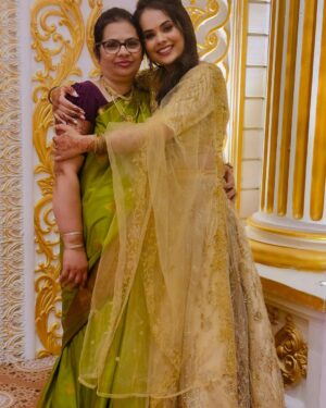 Abhijna Vishwanath Instagram - Nan amma♥️