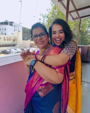 Abhijna Vishwanath Instagram - Nan amma♥️