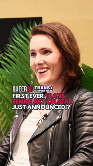 Abigail Thorn Instagram - 👀 First trans femme action star just announced!?

@theabigailthorn shared this scoop at a special live recording of the @wearequeeraf_ podcast at @transhistoryweek community event fundraiser with guest host @anthony.lexa 

Although there has been a transgender superhero before, notably Dreamer played by Nicole Maines in CW series Supergirl - Thorn says this is the first time a trans femme person has been cast as an action star in a production of this kind. 

This episode is out now and the rest of season six of the QueerAF podcast will be released in June, so keep your eyes peeled for that.

Listen to this special live recording now on your favourite podcast app!

🎙️ Search QueerAF and subscribe today so you don’t miss out!

Cover photo by @documentedbyhenrit and videography by @tyronelewis22