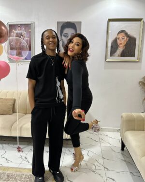 Adunni Ade Instagram - Happy 17th Birthday, D’marion!

Today, as you celebrate another year of life, I want you to know just how special you are to me. Seventeen years ago, you came into this world and filled our lives with joy, laughter, and love. Watching you grow into the remarkable young man you are today has been a true blessing. Your strength, compassion, and determination never cease to amaze me.

As you embrace this new chapter in your life, I want to remind you that you have the power to shape your future. Dream big, work hard, and always stay true to yourself. Remember that every challenge you face is an opportunity for growth, and every success is a reason to be grateful.

On this special day, I pray that Allah showers you with His blessings and mercy. May He guide you on the right path, grant you wisdom in your decisions, and fill your heart with faith and hope.
Mama loves you! @dmanyoung