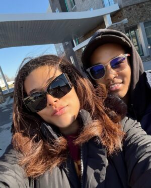 Adunni Ade Instagram - Yall can have Lagos for now! I’ll be back in a giffy 😉
@dmanyoung @youngest_inthehouse