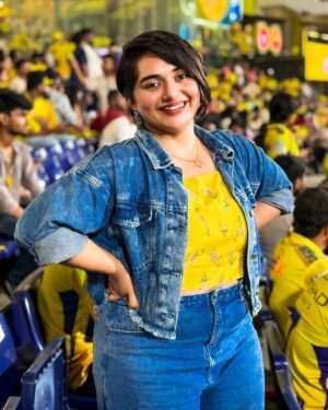 Aishwarya Murali Instagram - yelloved 💛 
.
.
.
.
.
#chennaisuperkings #csk #chepauk #msd #explorefeed #explorepage #explorepages #chennai #cskarmy #cskfans #thala #thalaajith #thaladhoni #sivakartikeyan