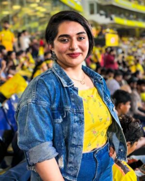 Aishwarya Murali Instagram - yelloved 💛 
.
.
.
.
.
#chennaisuperkings #csk #chepauk #msd #explorefeed #explorepage #explorepages #chennai #cskarmy #cskfans #thala #thalaajith #thaladhoni #sivakartikeyan