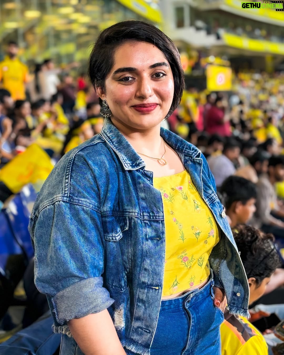 Aishwarya Murali - 21.2K Likes - yelloved 💛
.
.
.
.
.
#chennaisuperkings #csk #chepauk #msd #explorefeed #explorepage #explorepages #chennai #cskarmy #cskfans #thala #thalaajith #thaladhoni #sivakartikeyan
