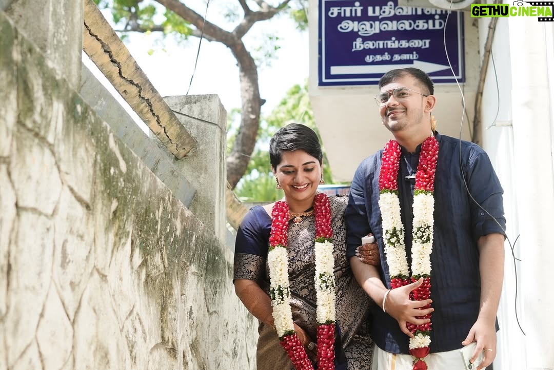 Aishwarya Murali - 11.4K Likes - One year of being married ♥️
But this story didn’t start with vows or rings. It started five years ago—with two people who, by every societal standard, shouldn’t have ended up together.
Different religions.
Different castes.
Different classes.
Different families.
Different worlds.
But somehow, in the middle of all those differences, we found something rare—LOVE.
It wasn’t always easy. There were moments we doubted if love would be enough. If we’d ever be accepted. If the noise around us would ever quiet down.
But love has a funny way of persisting—slowly, patiently, stubbornly.
And then came the day we finally got our wedding registered. No rituals, no grandeur. Just a quiet room, a few signatures, and a thousand emotions between us.
But what made that day truly unforgettable was seeing my mom and dad, standing there with the biggest smile and teary eyes.
They have been with us since almost the beginning. Through every fear, every hesitation, every silent prayer.
When the world said no, they quietly held our hands and whispered, “Yes.”
And slowly, even those who once doubted us began to come around. They saw the love. The resilience. The truth in what we shared.
Today, we celebrate a year of marriage—but really, we’re celebrating six years of choosing each other, again and again, in a world that often told us not to.
Here’s to love that breaks boundaries.
To a family's unwavering heart.
To people who evolve.
And to the quiet courage it takes to write your own story.
Forever grateful, Forever yours ♥️💫
.
.
.
.
#interfaith #hindumuslim #lovemarriage #lovewins #firstyearanniversary #oneyearoflove #loveislove #interfaithcouple #anniversary #loveanniversary #weareinlove #foreverinlove