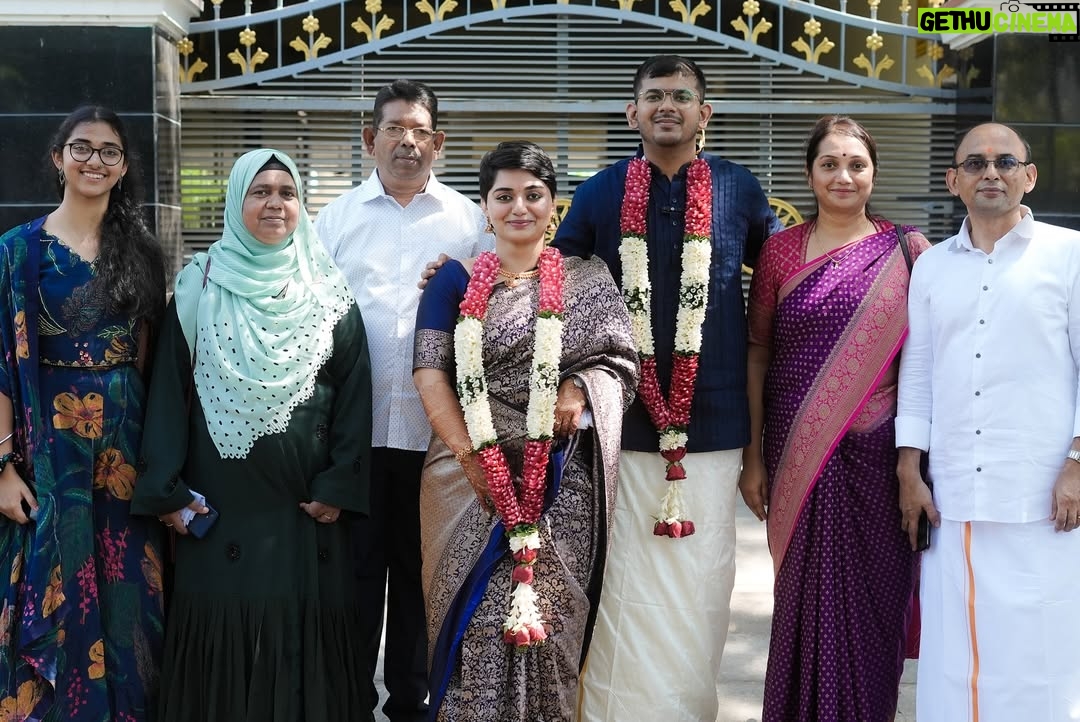 Aishwarya Murali - 11.4K Likes - One year of being married ♥️
But this story didn’t start with vows or rings. It started five years ago—with two people who, by every societal standard, shouldn’t have ended up together.
Different religions.
Different castes.
Different classes.
Different families.
Different worlds.
But somehow, in the middle of all those differences, we found something rare—LOVE.
It wasn’t always easy. There were moments we doubted if love would be enough. If we’d ever be accepted. If the noise around us would ever quiet down.
But love has a funny way of persisting—slowly, patiently, stubbornly.
And then came the day we finally got our wedding registered. No rituals, no grandeur. Just a quiet room, a few signatures, and a thousand emotions between us.
But what made that day truly unforgettable was seeing my mom and dad, standing there with the biggest smile and teary eyes.
They have been with us since almost the beginning. Through every fear, every hesitation, every silent prayer.
When the world said no, they quietly held our hands and whispered, “Yes.”
And slowly, even those who once doubted us began to come around. They saw the love. The resilience. The truth in what we shared.
Today, we celebrate a year of marriage—but really, we’re celebrating six years of choosing each other, again and again, in a world that often told us not to.
Here’s to love that breaks boundaries.
To a family's unwavering heart.
To people who evolve.
And to the quiet courage it takes to write your own story.
Forever grateful, Forever yours ♥️💫
.
.
.
.
#interfaith #hindumuslim #lovemarriage #lovewins #firstyearanniversary #oneyearoflove #loveislove #interfaithcouple #anniversary #loveanniversary #weareinlove #foreverinlove