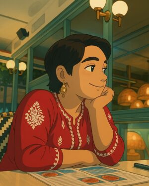 Aishwarya Murali Instagram - me in the Studio Ghibili Universe 😍✨
.
.
.
.
.
#studioghibliart #studioghibli #ghiblistudio #ghibli #ghibliart #ghiblimovies #ghiblimovie #ghibliredraw #explorepage✨ #explorepage #explorefeed #shorthair #pixiecut #pixiecuts #chennai #bengaluru