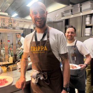 Aiste Miseviciute Instagram - Fabulous tagliatelle al burro e parmigiano, unctuous vitello tonnato, and other truly excellent dishes at Trattoria Trippa @trippamilano by @diegorossichef—a must-visit in Milan.