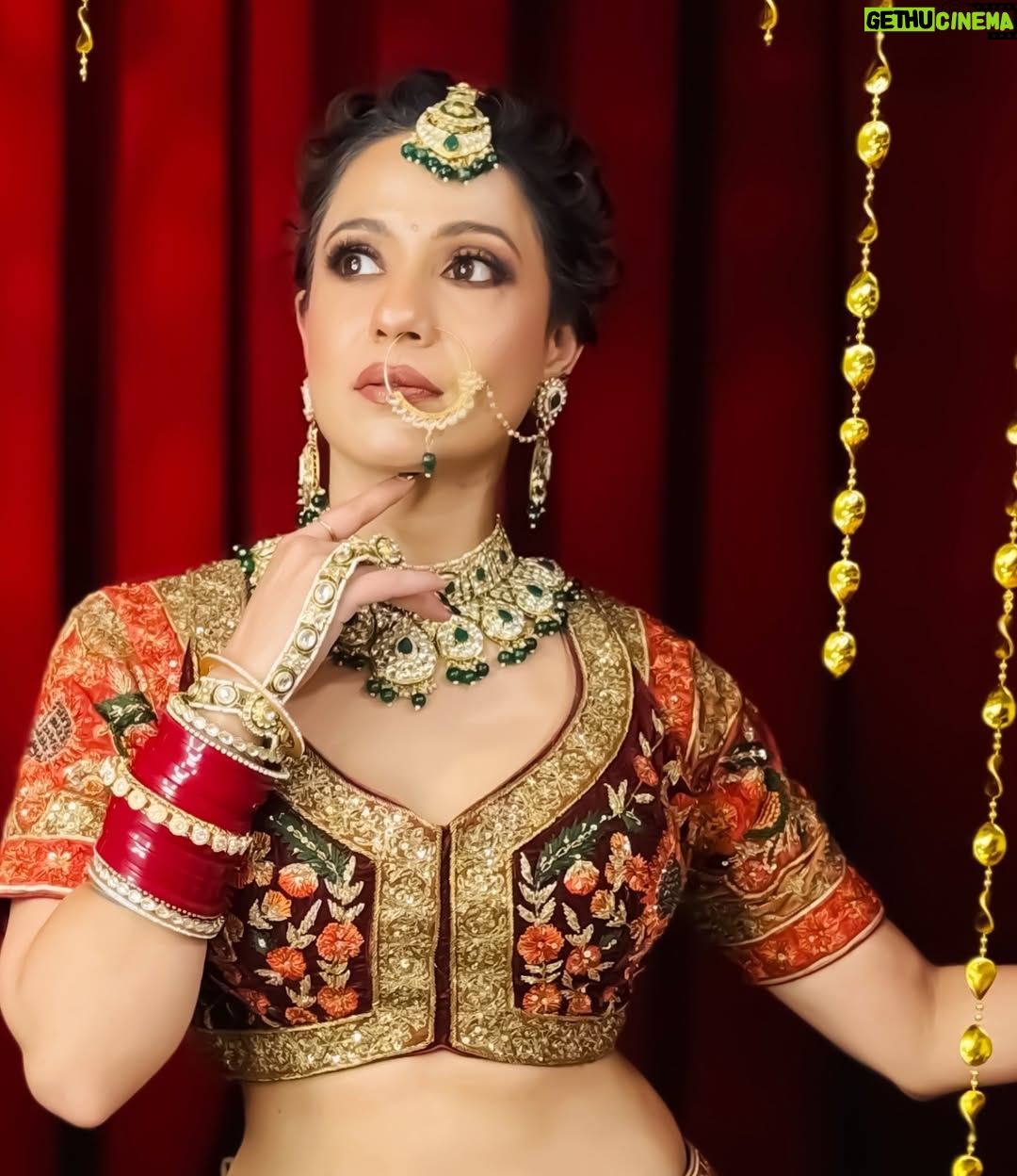 Akanksha Juneja - 3 Likes - Counting days till forever starts 🥰
Makeup @faceartistrybynehanarang @neha.narang4
Hair @artistry_by_akanksha
Costume and jewellery @rent_your_wardrobee
#photooftheday #photography #photoshoot #bride #bridalmakeup #collaboration #look #outfit #ootd #ootdfashion #indianbride #foryou #instagood #foryoupage #explore #explorepage #trend #viral #viralpost #actress #akankshajuneja