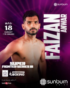 Akshaya Shetty Instagram - On May 18, the ring becomes a borderless battleground!
From Ghana to Belarus, the UAE to India, Super Fighter Series III brings global contenders to an iconic stage with an atmosphere like no other.

For the first time in India, professional boxing 🥊 meets high-energy pub culture 🎉 — a one-of-a-kind experience curated by Crown Boxing Promotions and Grassroot Boxing, at Sunburn Union, Bengaluru.

Get ready for an epic night of adrenaline ⚡ and action 🔥.

Reserve your seats now 🎟️ on BookMyShow!