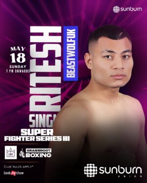 Akshaya Shetty Instagram - On May 18, the ring becomes a borderless battleground!
From Ghana to Belarus, the UAE to India, Super Fighter Series III brings global contenders to an iconic stage with an atmosphere like no other.

For the first time in India, professional boxing 🥊 meets high-energy pub culture 🎉 — a one-of-a-kind experience curated by Crown Boxing Promotions and Grassroot Boxing, at Sunburn Union, Bengaluru.

Get ready for an epic night of adrenaline ⚡ and action 🔥.

Reserve your seats now 🎟️ on BookMyShow!