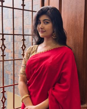Amrutha Prem Instagram - ❤️✨

Thankyou 
@maya_designer_studio_ @radheysdesignerstudio ❤️
@arushmakeover @kavya_makeover_m ✨