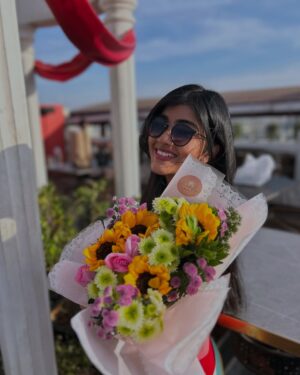 Amrutha Prem Instagram - April! 🌸🐙🌻🌞