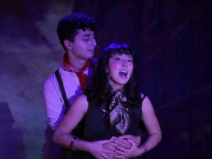 Amy Anderson Instagram - Aubrey got to do the teen version of one of her dream roles this weekend - Eurydice in Hadestown. I'm so proud of her and all of the kids involved with the production. Thank you Class Act Musical Theatre for making such a special, joyful place for our kids to grow and create art and friendships. We are forever grateful 🎭❤️

#aubreyandersonemmons #francesanderson #hadestown #classactmusicaltheatre #eurydice #theatrekid #musicaltheatre