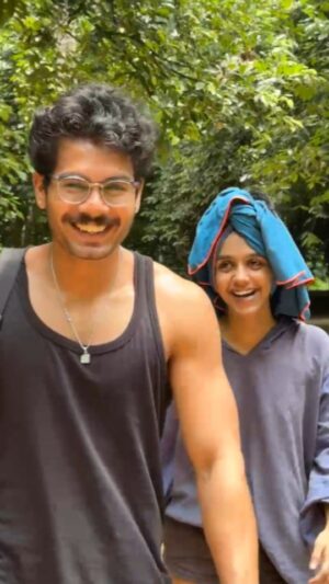 Anagha Ravi Instagram - weirder together 💜
@mridul.anil