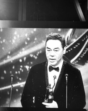 Angel Lam Chin Ting Instagram - ⁡
謝謝讓我見證香港電影熾熱的時刻，
含淚的歡呼，發光的夢想，
恭喜所有得獎者。
