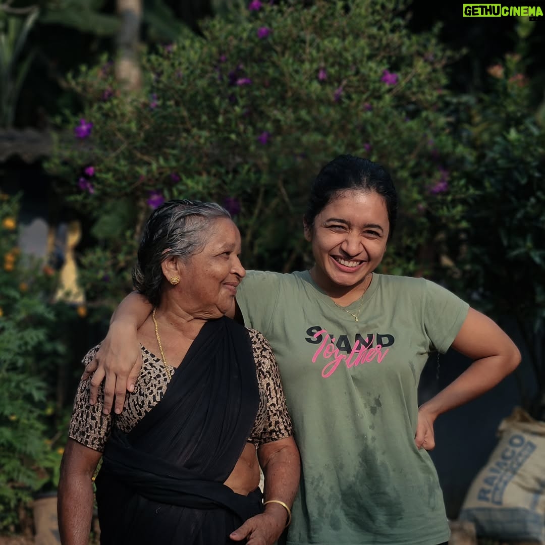 Anishma - 237K Likes - This song always stirs my emotions because it reminds me of my appooppan and ammumma.Mr. Raveendran and Mrs.Vasanthi Amma gifted me the most happiest childhood I could ever dream of. I admire them not only for their wonderful personalities but also for being the most romantic couple I’ve ever known. I feel truly fortunate to have them as part of my life.
Two other characters are in the photos: Mr. Drinku and Ms. Maathan
#family