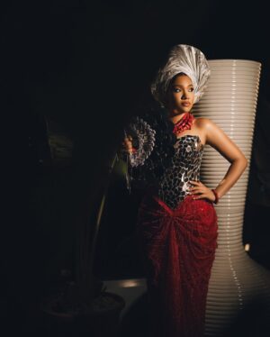 Anna Banner Instagram - IFENKILI ❤️

STUNNING OUTFIT @nelo.woman 
Makeup @glowwithlilian 
Gele @amex_geleart 
Beads @Tophertonyjewelry
Hair stylist @hairbybube_
Photography: @streetically

#nelobride