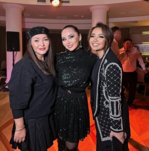 Asha Matai Instagram - “BM production” New year Party🪩💃🏻
Это было классно! Весело, вкусно, позитивно, красиво!
Благодарю @bayanmaxatkyzy ❤️ Bestie!