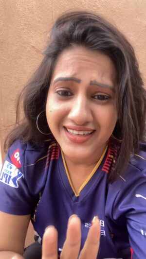 Asha Rajagopal Instagram - IPL postponed for 1 week, not canceled.

#rcb #rcbfans #rcbforever #ipl25 #reels #reelsinstagram #instagram #explore #instagood #instadaily #trending #viral #viralvideos #reelsvideo #karnataka #asharajagopal