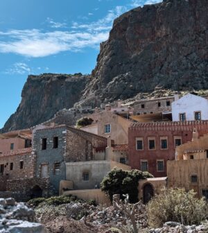 Athina Oikonomakou Instagram - Μονεμβασιά 🏰🩶 #monemvasia #vacation #family #friends #greece