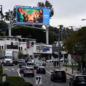 Beth Riesgraf Instagram - From coast to coast, the crew’s got you covered. Check out these cool billboards repping #LeverageRedemption on both the East and West Coast. Couldn’t be prouder of this team. Let’s go steal some more hearts. Please tag us if you spot one in the wild.
