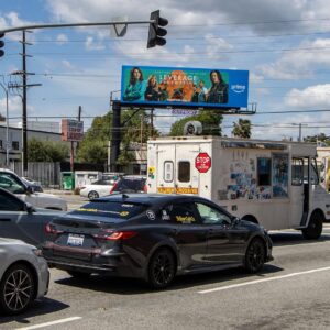 Beth Riesgraf Instagram - From coast to coast, the crew’s got you covered. Check out these cool billboards repping #LeverageRedemption on both the East and West Coast. Couldn’t be prouder of this team. Let’s go steal some more hearts. Please tag us if you spot one in the wild.