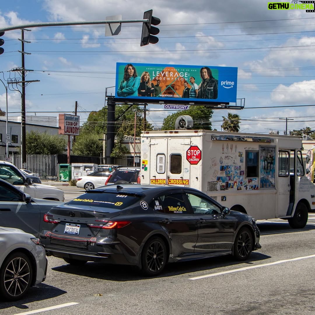 Beth Riesgraf - 2.3K Likes - From coast to coast, the crew’s got you covered.
Check out these cool billboards repping #LeverageRedemption on both the East and West Coast.
Couldn’t be prouder of this team. Let’s go steal some more hearts.
Please tag us if you spot one in the wild.
