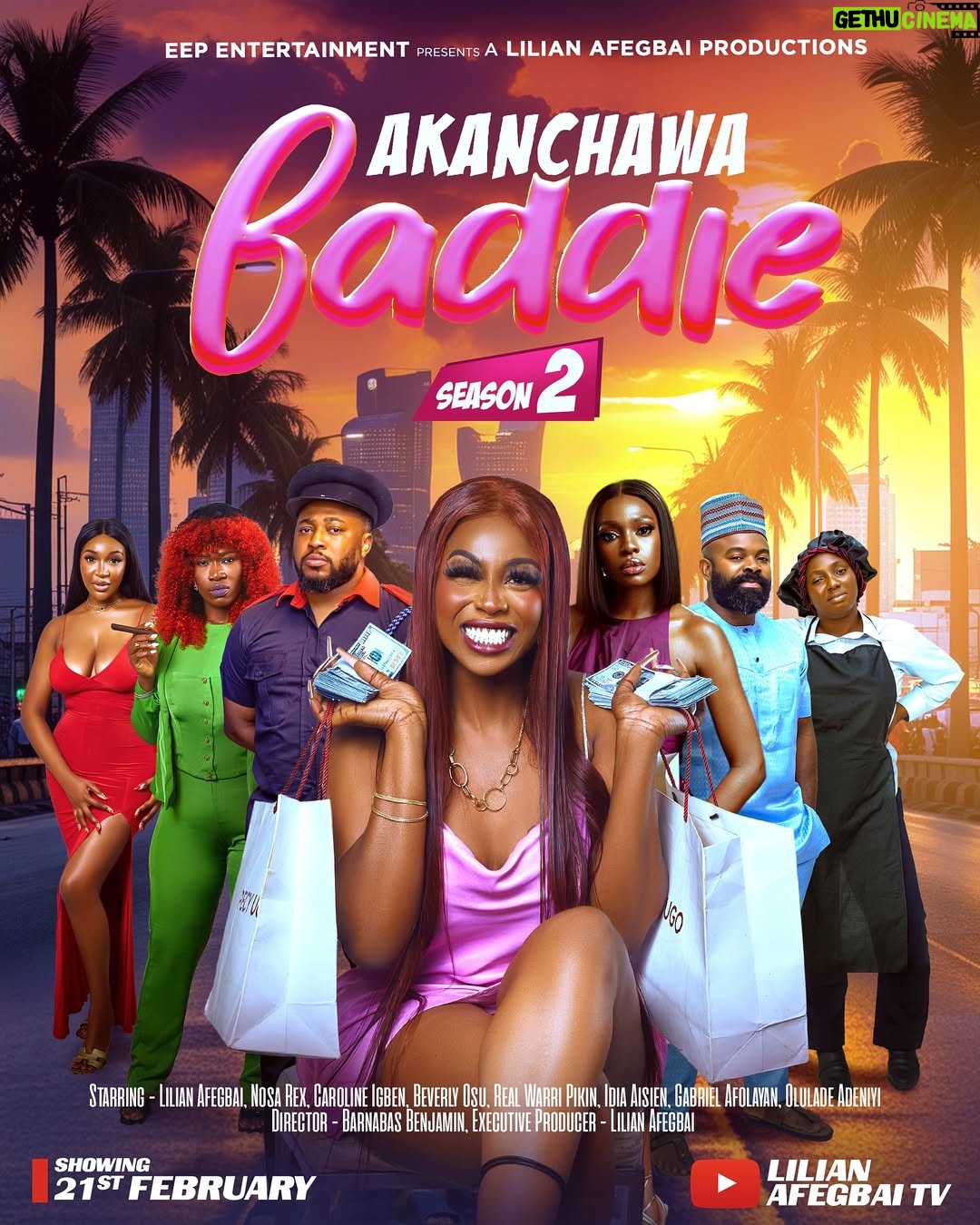 Beverly Osu - 3 Likes - Akanchawa Baddie must blow by force and the money is hers to squander!!
Season 1 was great but Akanchawa Baddie Season 2 would blow your mind and make you laugh your ribs out.
Akanchawa Baddie Season 2 drops 21st of February on Lilian Afegbai TV on YouTube, subscribe to enjoy this hilarious and dramatic series.
Producer : @lillyafe
Director : @barnabasbenjaminofficial
Cast @gabbylucciii @babarex0 @beverly_osu @caroline_igben @realwarripikin @therealkinglade @lillyafe
Showing @lilianafegbai_tv
#akanchawabaddie #season2 #lilianafegbai #akanchawabaddieseason2