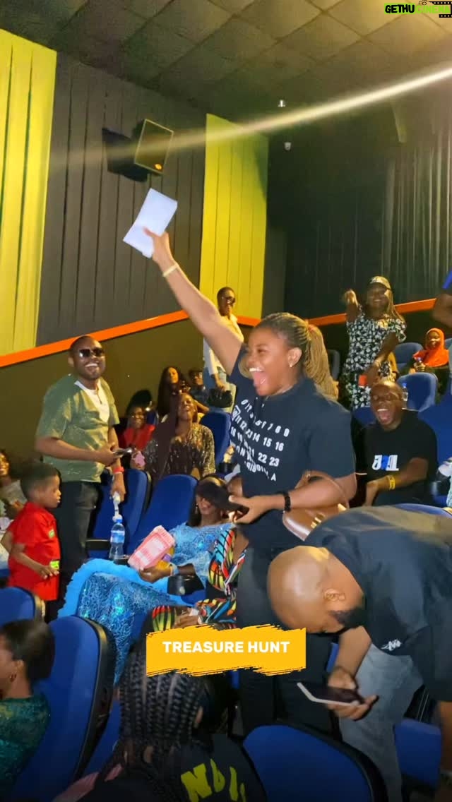 Beverly Osu - 3 Likes - A SOLD OUT AFFAIR!!!!!
Stormed the IKEJA CITY MALL on Sunday, armed with my goons @kimoprah X @denrele_edun for a #MeetandGreet plus viewing experience of #AGLS.
We turned MOVIE Marketers, Cinema Noisemakers, Ghetto Wereys and even posh Kim was in her element.
For some surprise value, we put a nice envelope of CRISP CASH (na Festive period we dey) under one of the cinema seats and hey, one lucky Diva got the prize.
Building a community of #AGLS Loyalists is damn effortless;
We had our lil rockstar “Iremide” who gravitated towards us and REFUSED to watch the “Moana 2” his parents brought him to watch.... Lil dude just wanted to be in the Cinemas with us.
And he enjoyed every moment... 4 year old Iremide outshone us all!
Mummy Suzy braved the odds and made this cinematic experience emotional for us all.....
She cried seeing me on screen 🥹.
In all honesty I had a good time seeing you all watch and loving it ..
AGLS not just a movie , it’s an experience 🥰