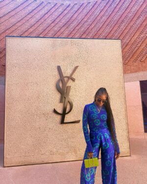 Beverly Osu Instagram - YSL Museum 🎞️📽️
Lately I ve been practicing slow living… I’m in calm ☺️

#yslmuseum #addiassambas #slowliving