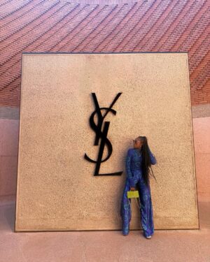 Beverly Osu Instagram - YSL Museum 🎞️📽️
Lately I ve been practicing slow living… I’m in calm ☺️

#yslmuseum #addiassambas #slowliving