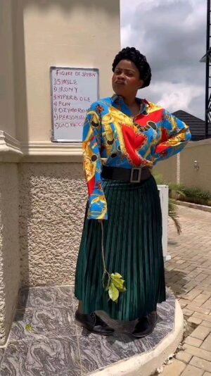 Bimbo Ademoye Instagram - Would you be watching teacher dorcas when it drops tomorrow on UDUAKISONGTV or should I call this teacher for your children. Choose 1. 

Voice over @iamlizzyjay