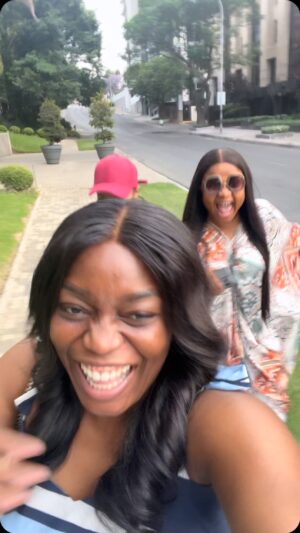 Bimbo Ademoye Instagram - World Stop!!! Stop whatever you’re doing , Declare a public holiday , enter wherever you can and pick whatever you want and tell them it’s my sister’s birthday and you can do whatever you want . 
My soulmate , my child of grace , my confidant , my partner in everything! Words alone cannot express how much I love and Adore you . Seven years later and you’re still thesame gem. 
You inspire me 
You motivate me 
You cheer me on 
I remember on the set of the homecoming . You were tired Af after shooting for 24 hours straight! With sleepy eyes you walked up to me and said, “Are you ok baby” hang in there ok, I’m here if you need anything , I love you Rabu. 
I’d never be able to tell what I’ve done to deserve you, but I’m forever thankful for you my soulmate .
Happy birthday sister sholly @iambisola